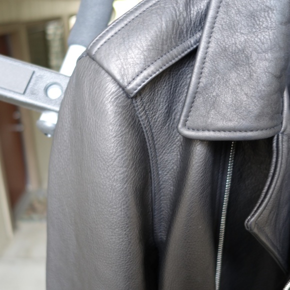 Rick Owens 2014 Stooges Heavy Calf Leather Jacket LCW - Picture 4 of 15